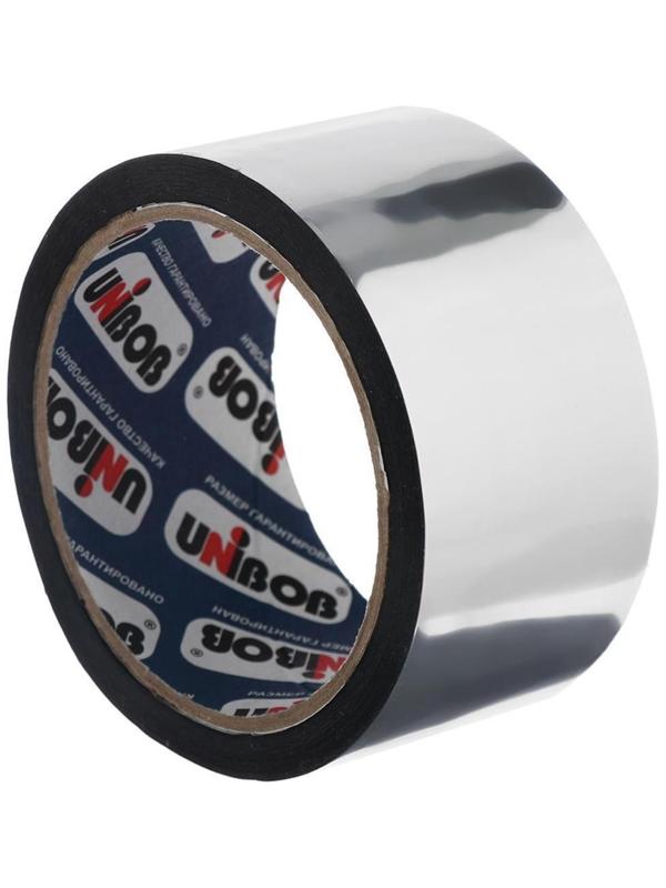 Клейкая лента Unibob металлизированная, 48 мм х 40 м