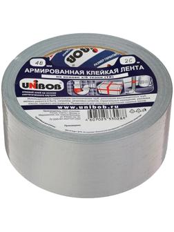 Клейкая лента Unibob армированная на ткани 48 мм х 25 м