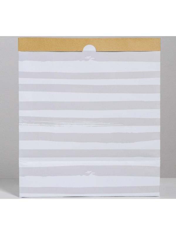 Пакет крафтовый «Очень нужные вещи», 32 х 36 х 16 см