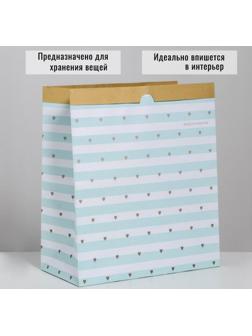 Пакет крафтовый «Вдохновение», 32 × 36 × 16 см