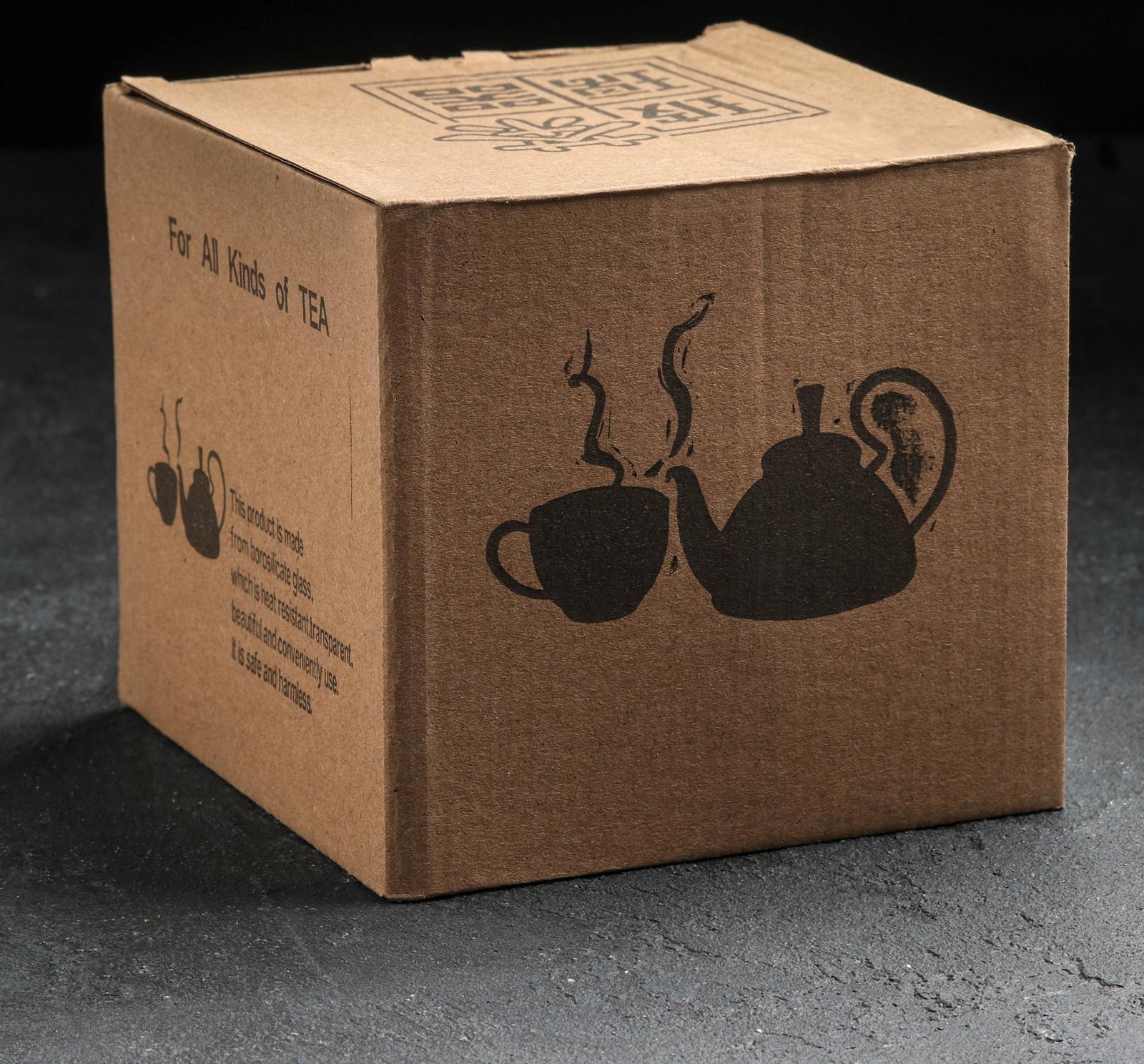 Чайник стеклянный заварочный «Грин», 700 мл, стеклянное сито