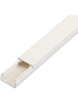 Кабель-канал IEK ECOLINE, 15х10 мм, L=2000 мм, пластик, белый
