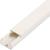Кабель-канал IEK ECOLINE, 15х10 мм, L=2000 мм, пластик, белый