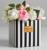 Коробка для цветов с PVC крышкой «Счастье ждёт тебя», 12 × 12 × 12 см
