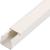 Кабель-канал IEK ECOLINE, 16х16 мм, L=2000 мм, пластик, белый