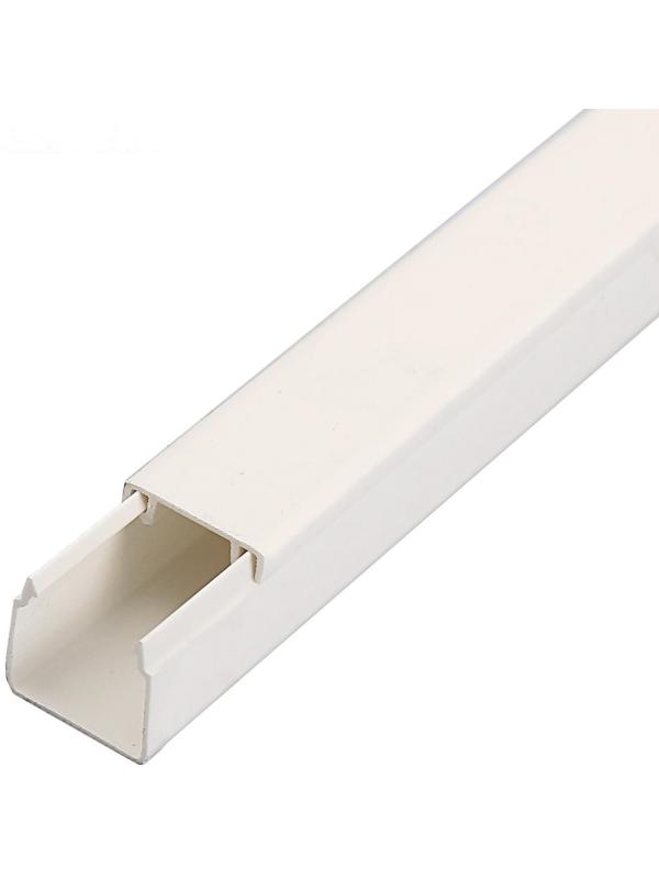 Кабель-канал IEK ECOLINE, 16х16 мм, L=2000 мм, пластик, белый