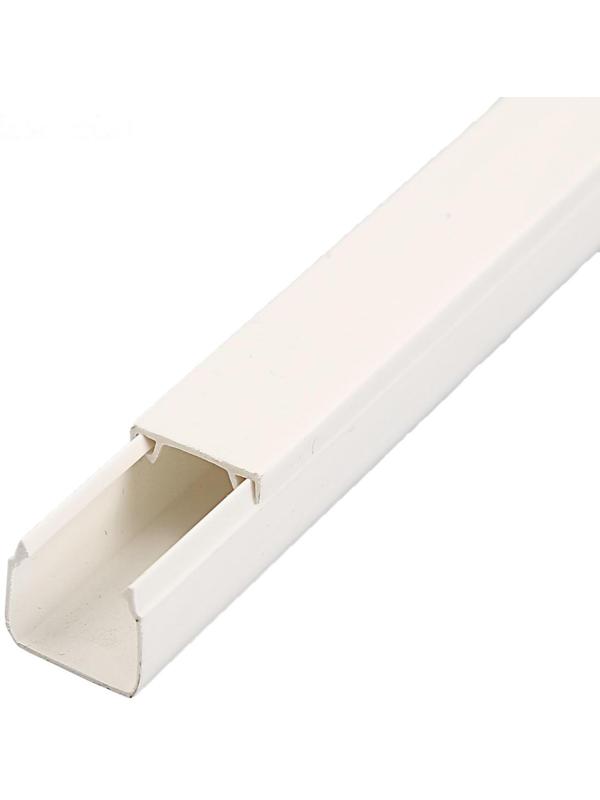 Кабель-канал IEK ECOLINE, 16х16 мм, L=2000 мм, пластик, белый