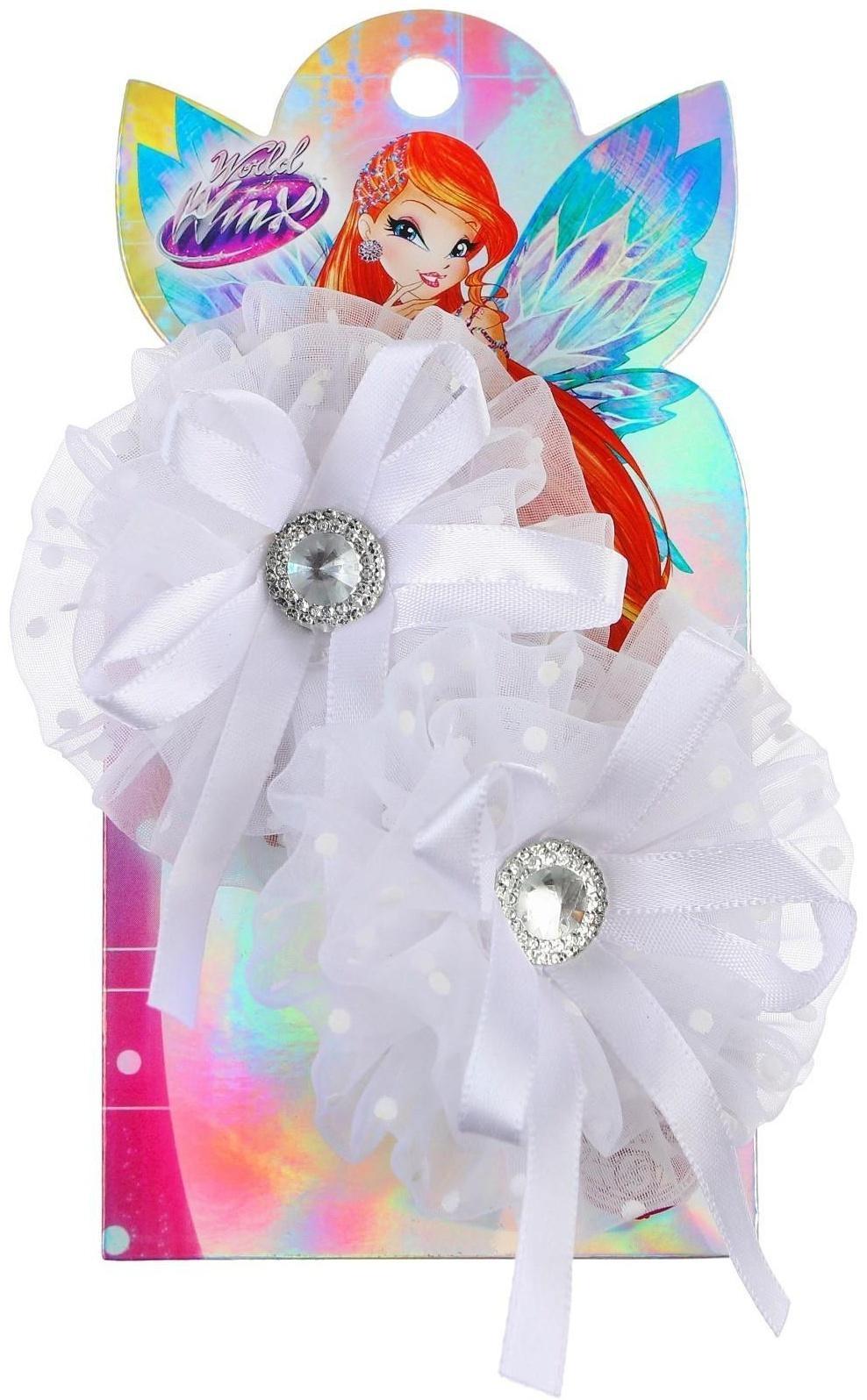 Набор бантов, 2 шт., ВИНКС, 7,5 см