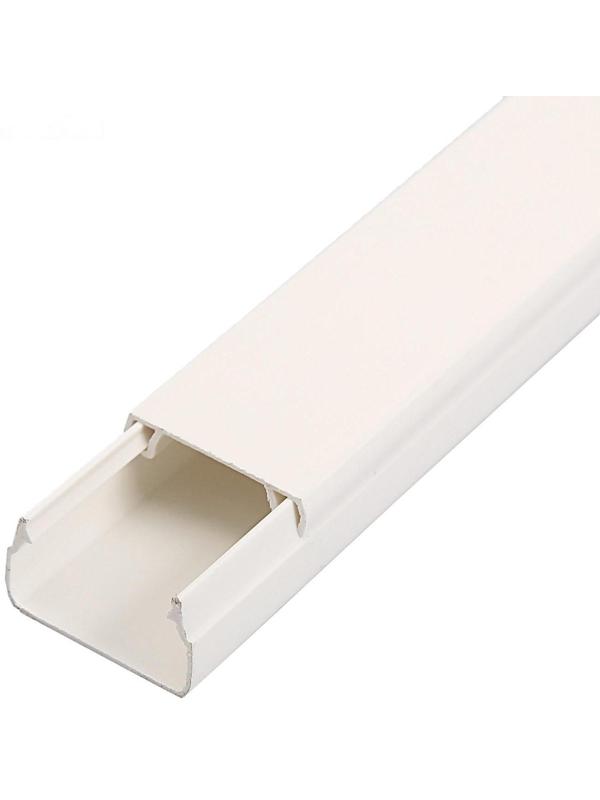Кабель-канал IEK ECOLINE, 25х16 мм, L=2000 мм, пластик, белый