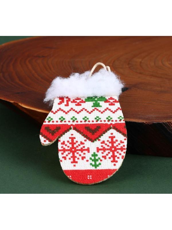 Новогодние витые свечи с декором «Чудес в Новом году!», набор