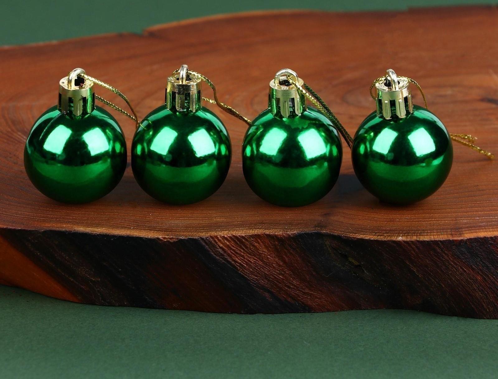 Новогодние витые свечи с декором «С Новым годом!», набор