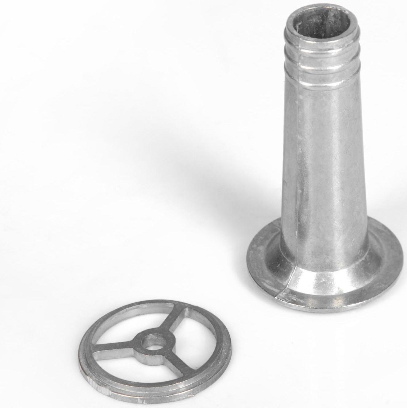 Насадка на мясорубку, для колбасы, алюминиевая