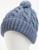 Шапка женская , цвет джинс, размер 56-58
