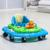 Ходунки «Львенок», 8 колес, тормоз, муз., игрушки, синий-зеленый