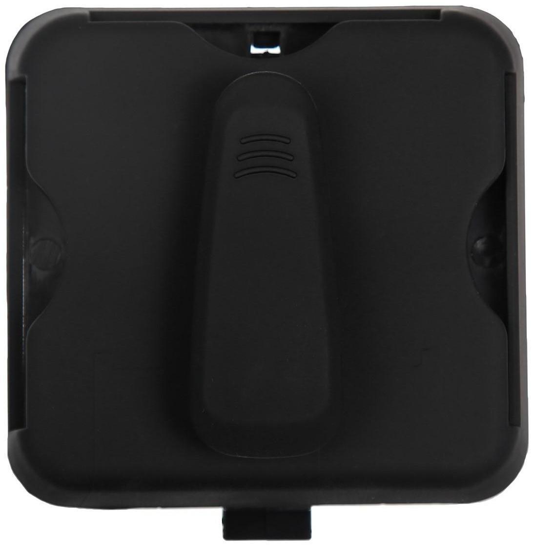 Держатель очков и визиток на солнцезащитный козырек, черный