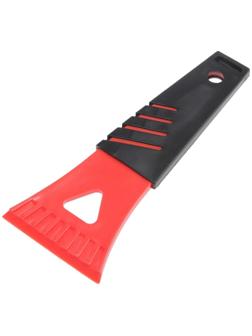 Скребок для льда TORSO, ширина 7 см, красно-черный