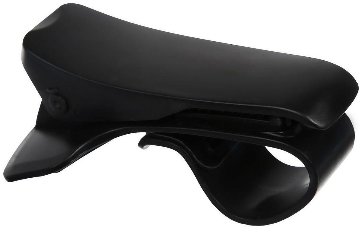 Держатель телефона, прищепка на панель приборов, черный