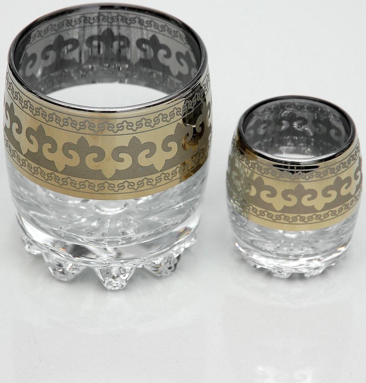 Мини-бар 6 предметов стаканы+стопки, Византия 250/50 мл