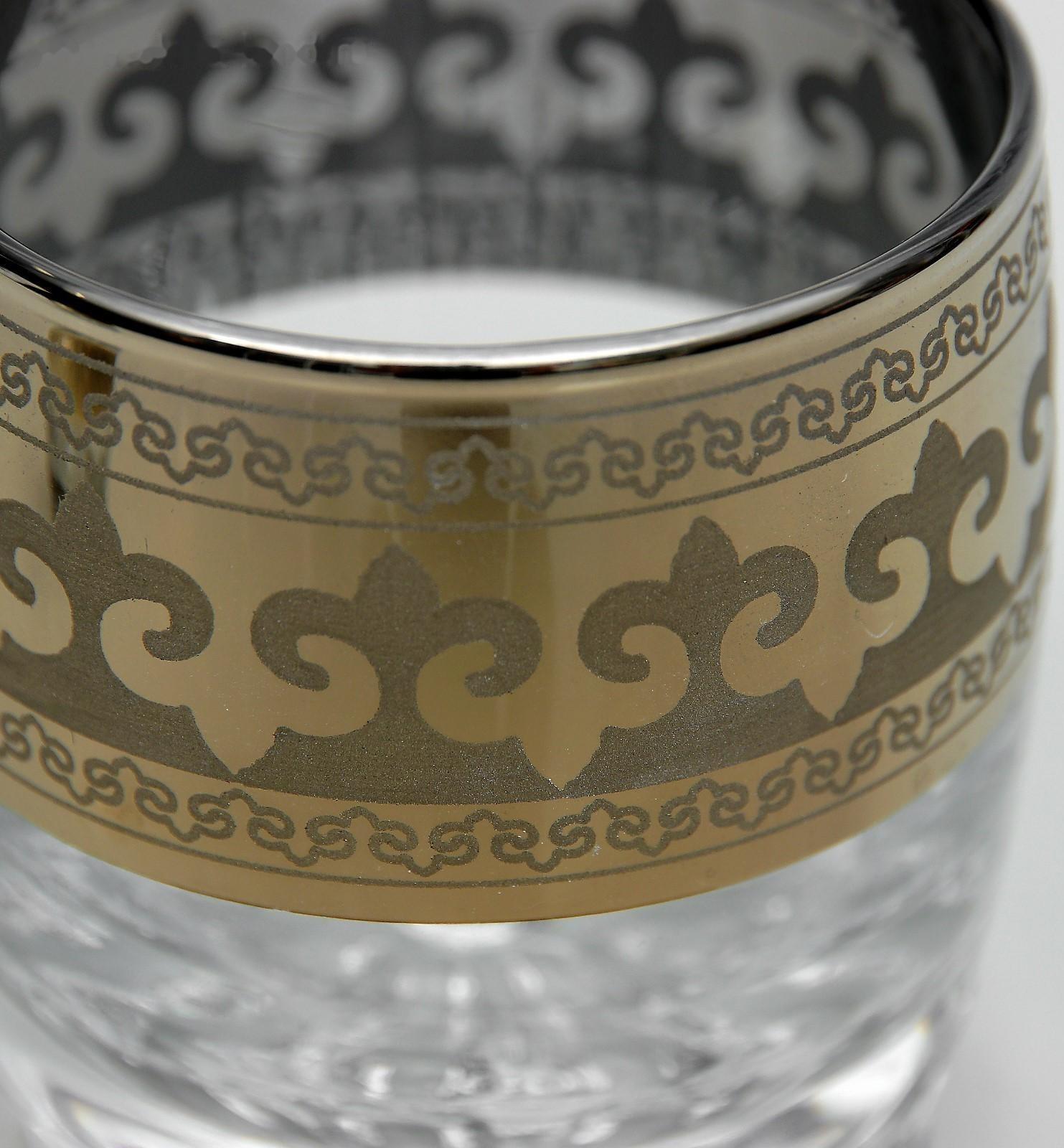 Мини-бар 6 предметов стаканы+стопки, Византия 250/50 мл