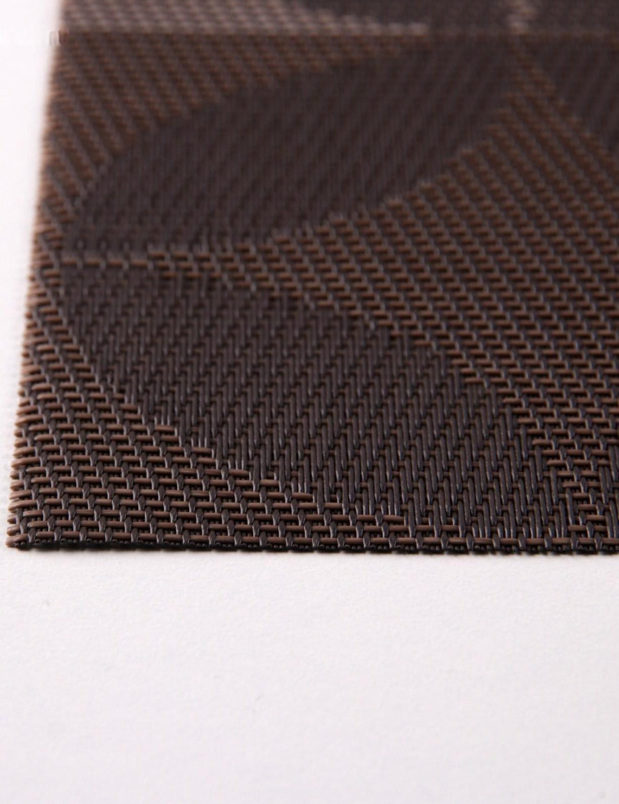 Салфетка сервировочная на стол «Пики», 45×30 см, цвет коричневый