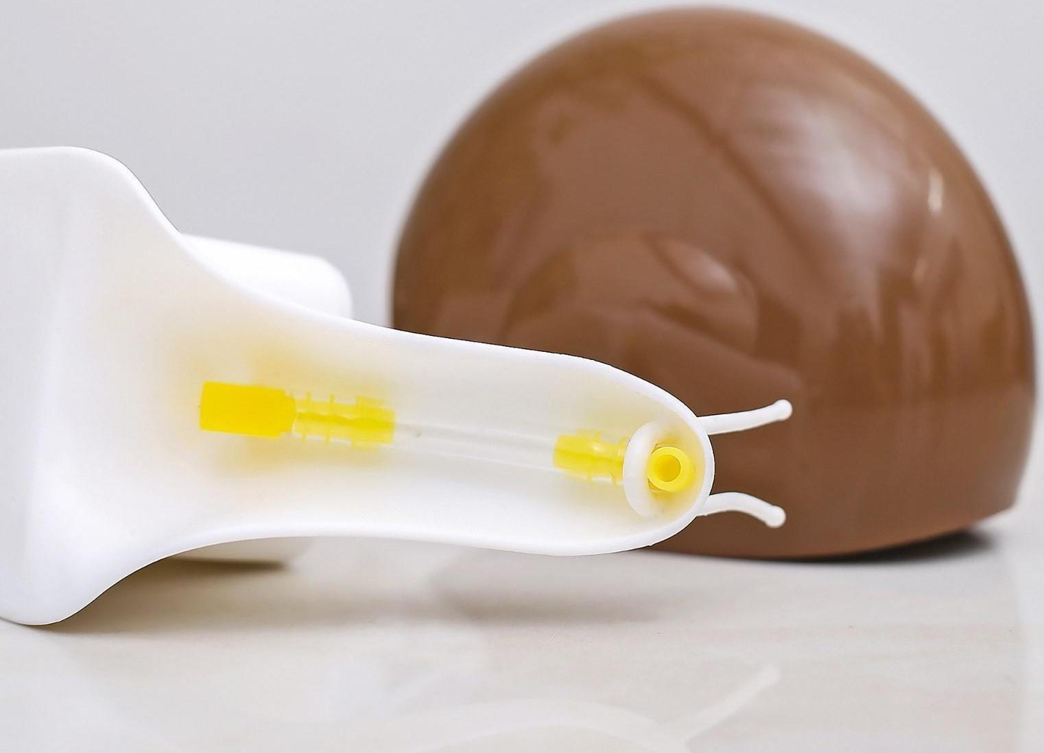 Дозатор для жидкого мыла «Улитка», 120 мл, цвет МИКС