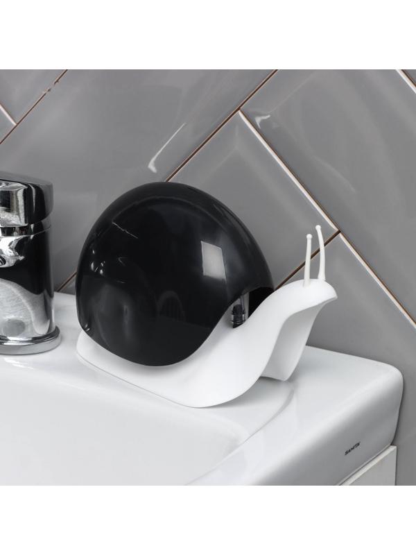 Дозатор для жидкого мыла «Улитка», 120 мл, цвет МИКС