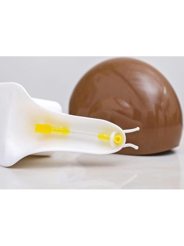 Дозатор для жидкого мыла «Улитка», 120 мл, цвет МИКС