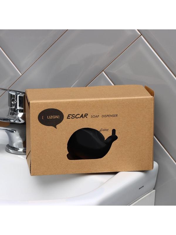 Дозатор для жидкого мыла «Улитка», 120 мл, цвет МИКС