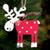 Подвеска новогодняя «Смешной олень», МИКС