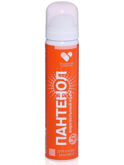Спрей для лица и тела Пантенол при солнечных и термических ожогах, 90 мл