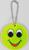 Светоотражающий элемент «Смайлик с большими глазами», двусторонний, d = 5,3 см, цвет жёлтый