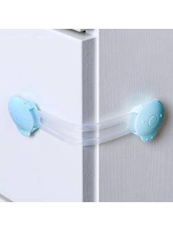 Блокиратор двери универсальный, набор 2 шт., цвета МИКС