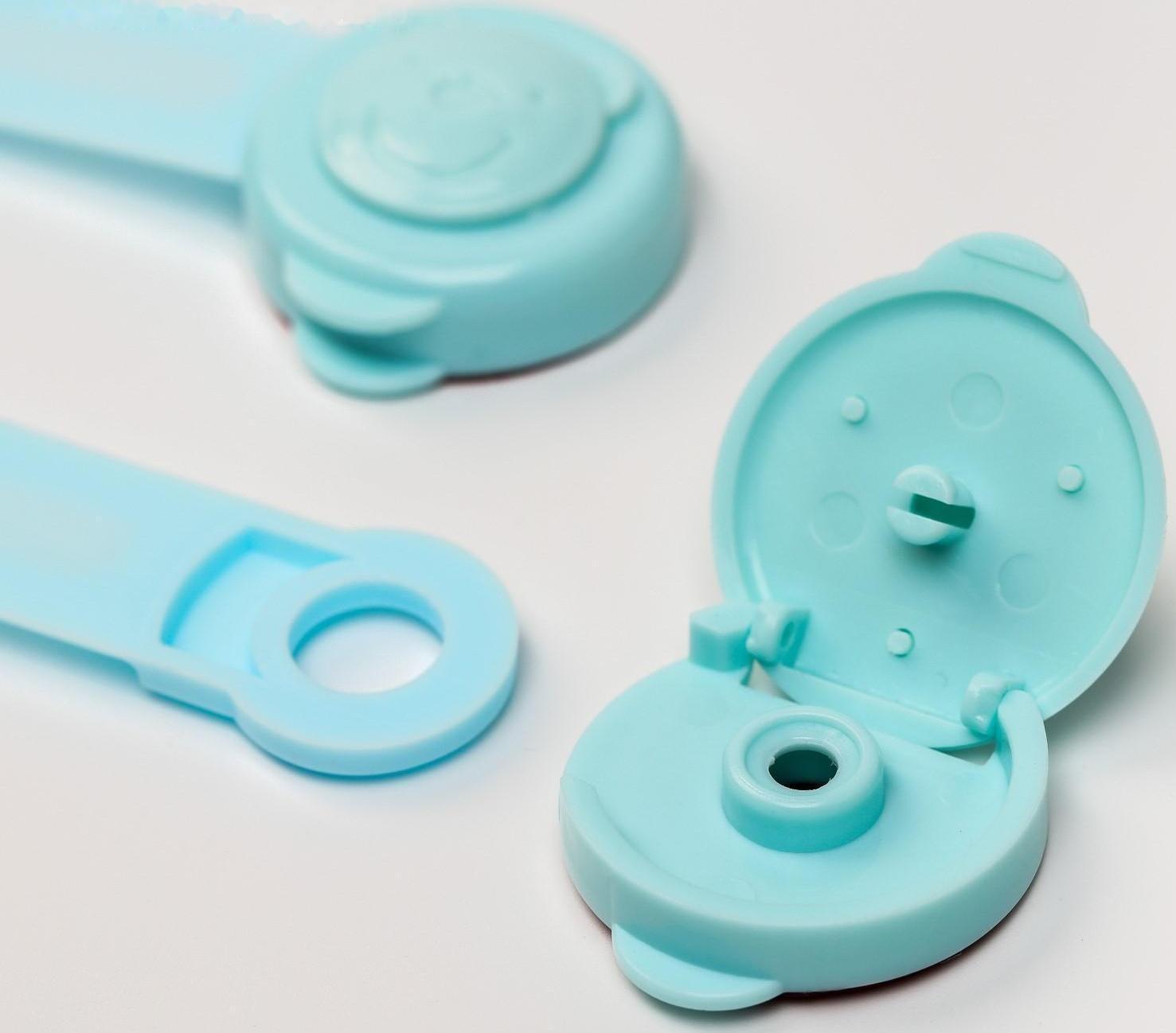 Блокиратор двери универсальный, набор 2 шт., цвета МИКС