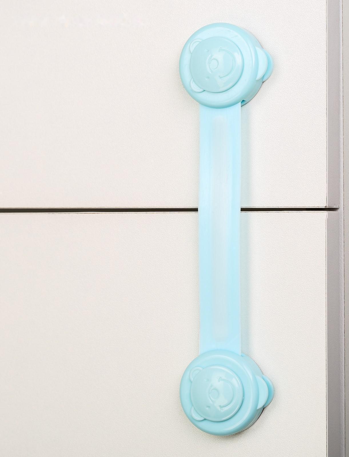 Блокиратор двери универсальный, набор 2 шт., цвета МИКС