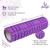 Роллер для йоги 45 х 15 см,  массажный, цвет фиолетовый