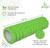 Роллер массажный для йоги, 30 × 10 см, цвет зелёный