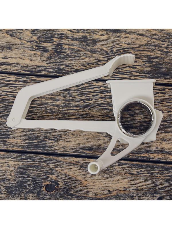 Тёрка барабанного типа «Карусель», 20×5,5×8 см, 3 насадки