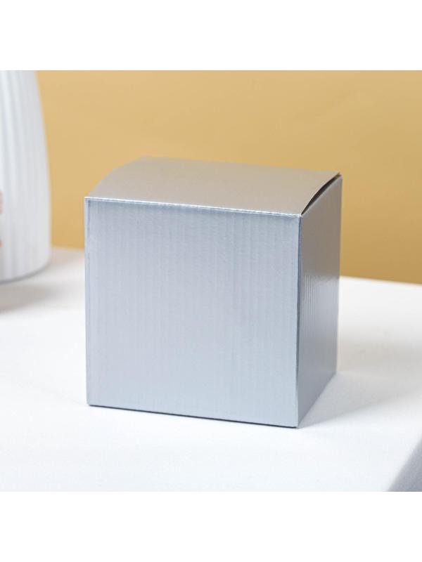 Сахарница «Ажур», 200 мл, 10×10 см, с ложкой, цвет металла серебряный