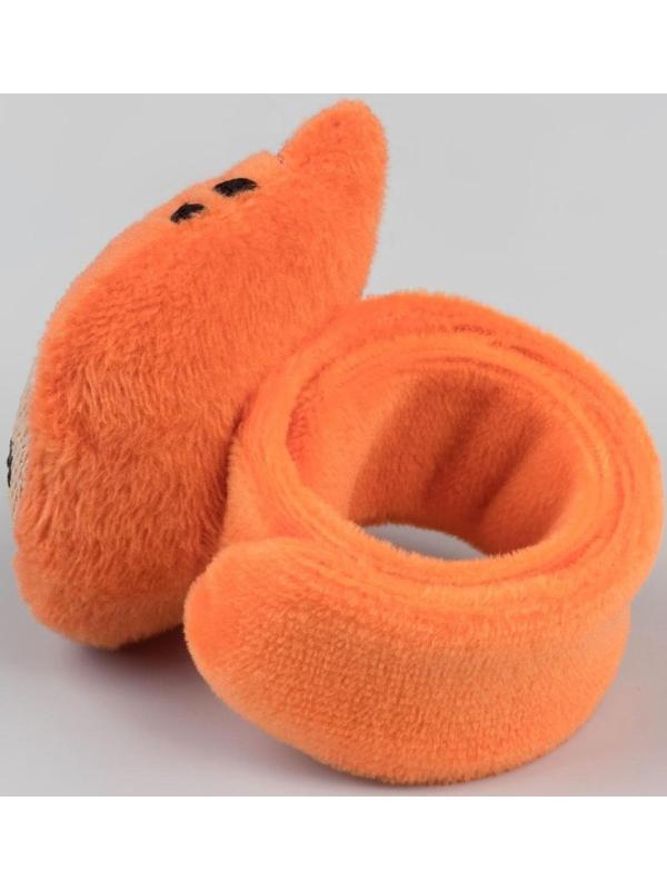 Игольница на браслете «Тигра», 23 × 6,5 см, цвет оранжевый