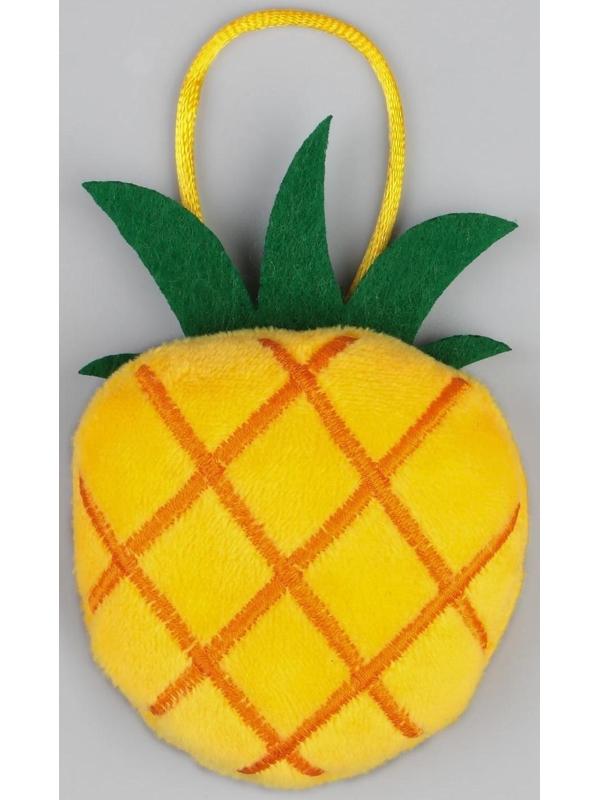 Игольница с петлёй «Ананас», цвет жёлтый