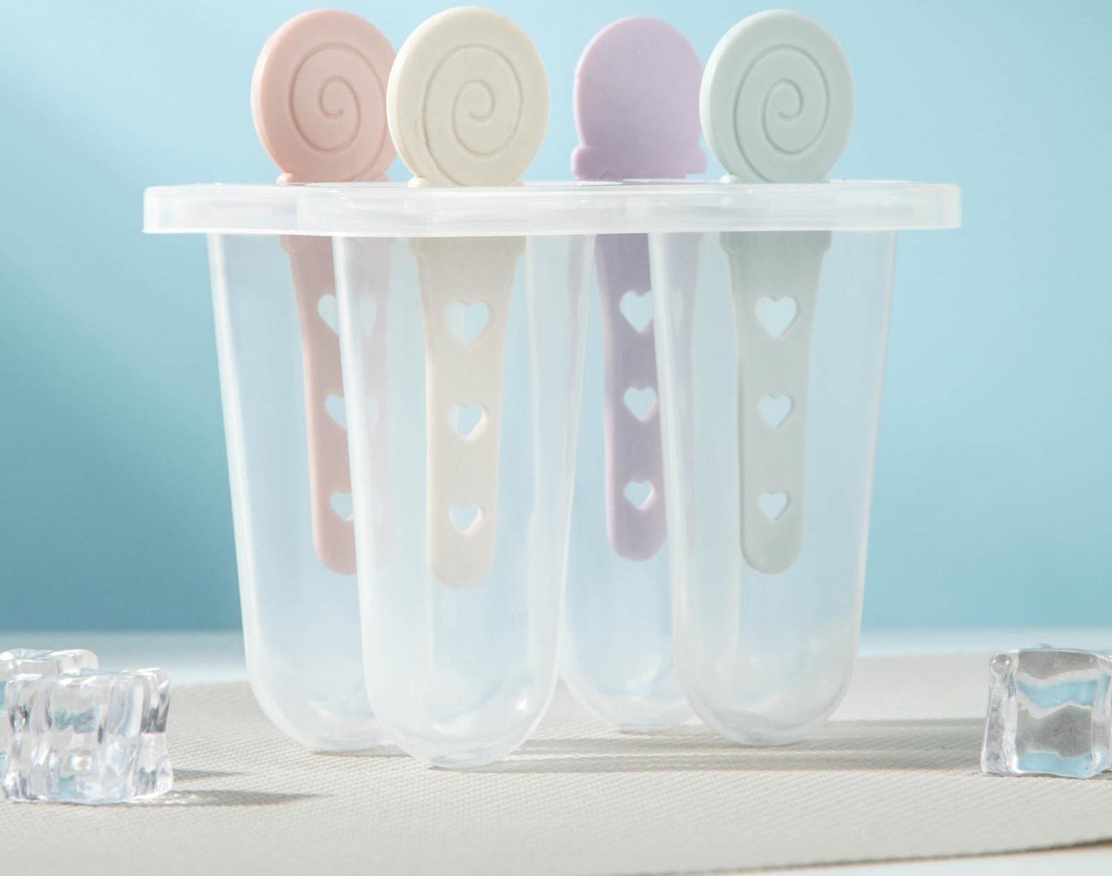 Форма для мороженого «Сладости», 12×11,5×12 см, 4 ячейки, цвет МИКС