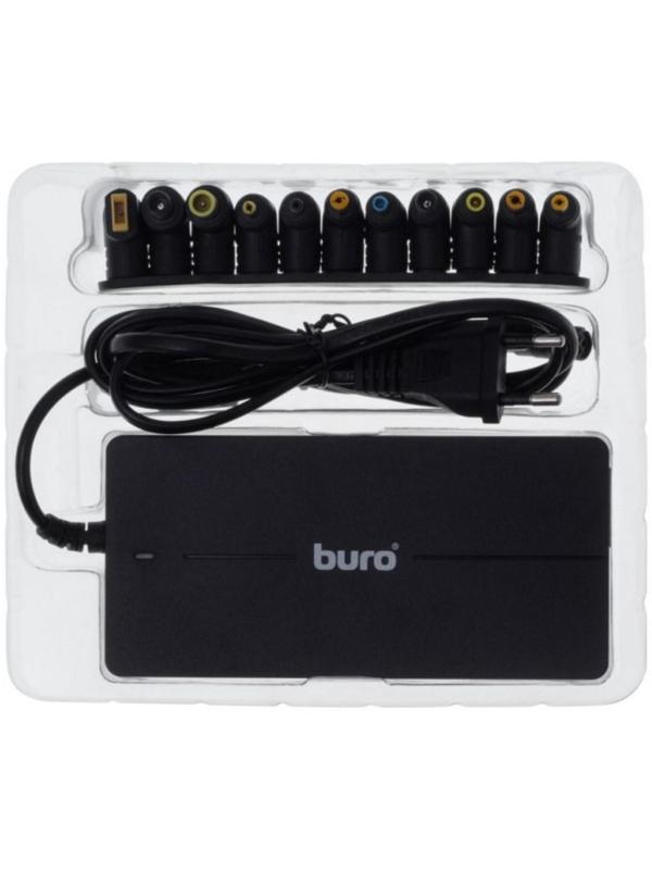 Адаптер питания Buro BUM-0051K120, автоматич., 120Вт, 12В-20В 11-переходников, 6A 1xUSB, 2A
