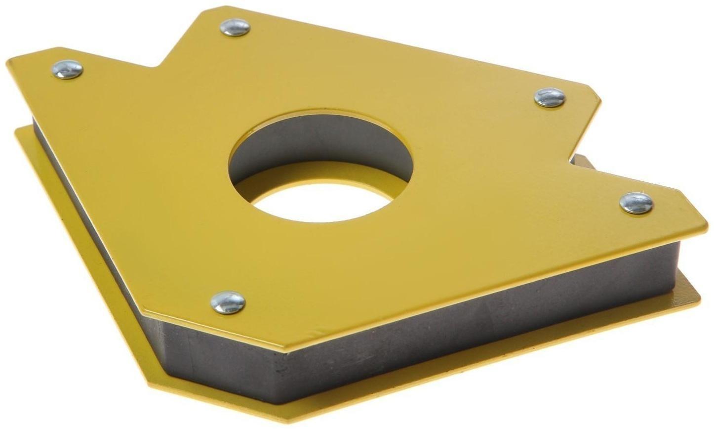 Магнитный угольник для сварки ТУНДРА, 45,90,135°, усилие на отрыв 32 кг