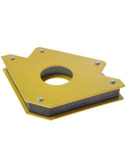 Магнитный угольник для сварки ТУНДРА, 45,90,135°, усилие на отрыв 32 кг