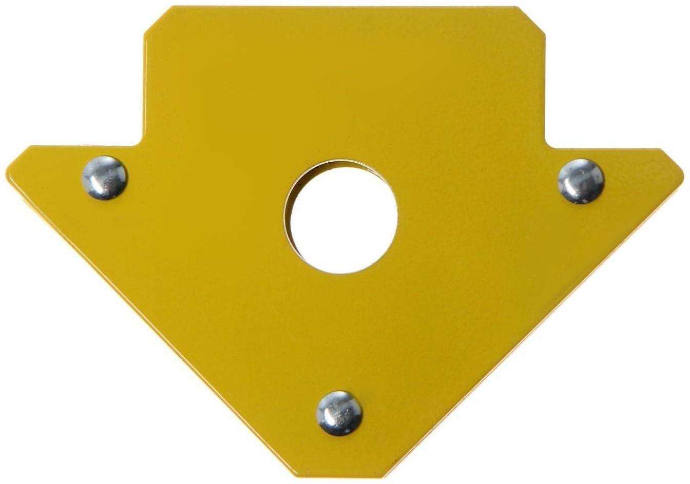 Магнитный угольник для сварки ТУНДРА, 45,90,135°, усилие на отрыв 11 кг