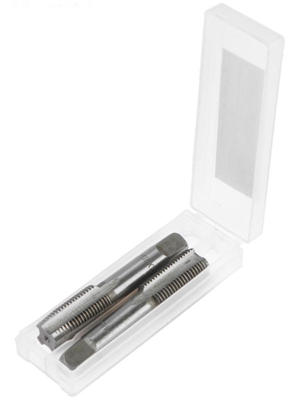 Метчики метрические ручные ТУНДРА, М16 х 1.5 мм, комплект из 2 шт.