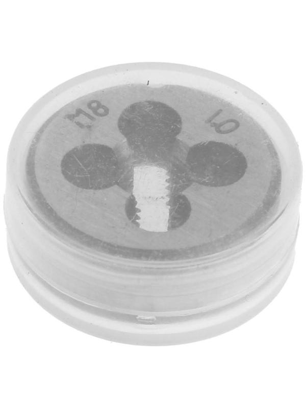 Плашка метрическая ТУНДРА, М8 х 1 мм