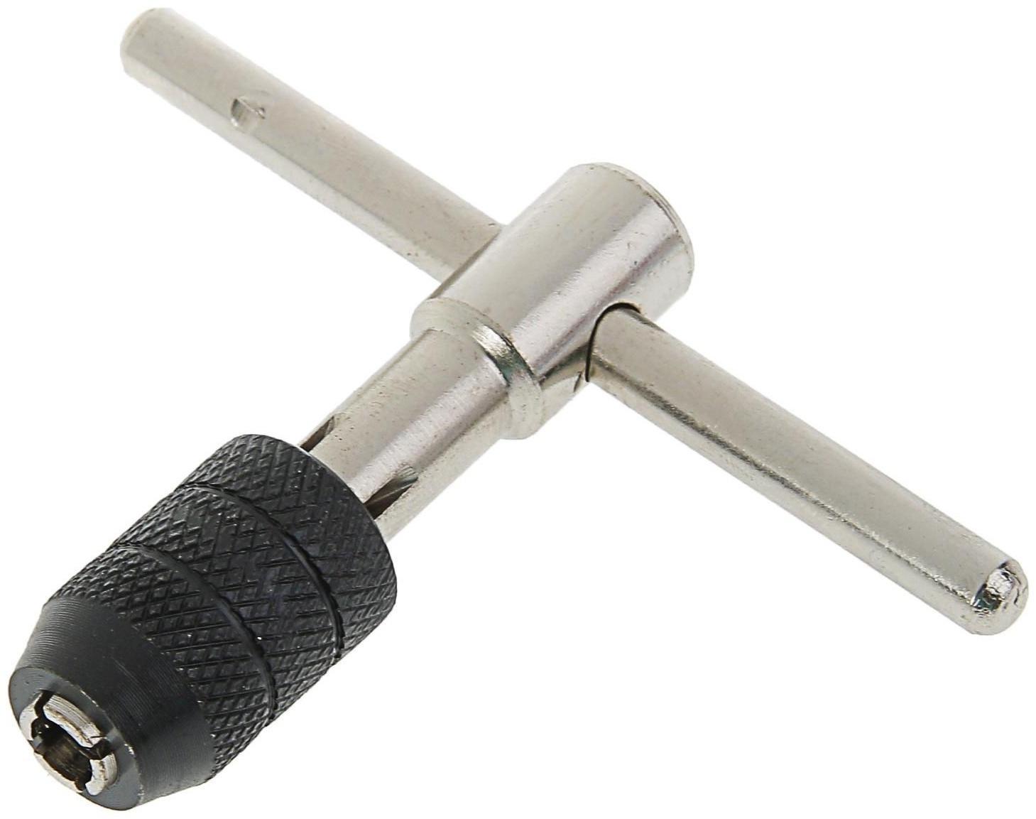 Метчикодержатель ТУНДРА, Т-образный, цанговый зажим, М2 - М8