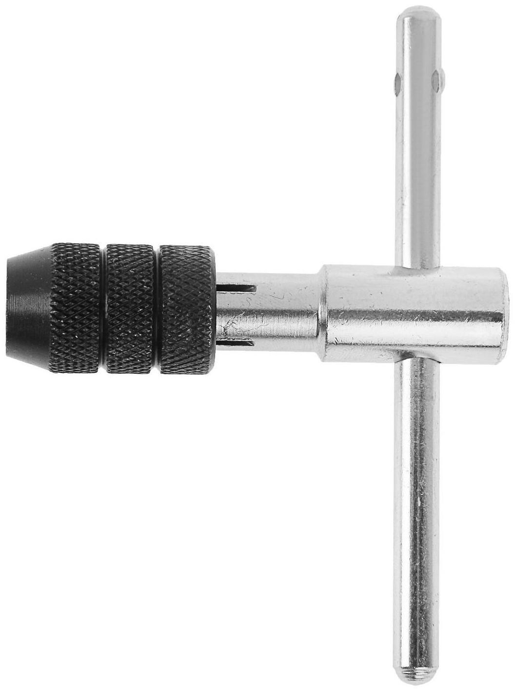 Метчикодержатель ТУНДРА, Т-образный, цанговый зажим, М5 - М12