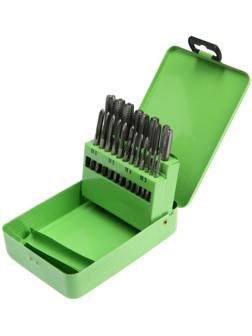 Набор метчиков ТУНДРА, М3 - М12, 21 шт.